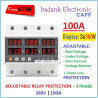 CAFF Relay Protector 3-Phase 4-Wire 100A VA Monitor 380V (L-L) Display